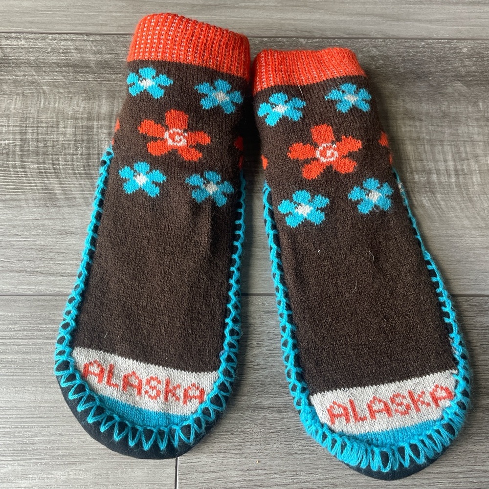 Girls Alaska slipper socks